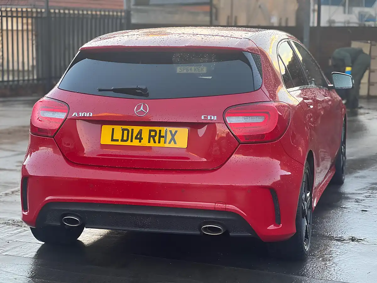 Used 2014 Mercedes-Benz a Class AMG Sport Red - Interior and Exterior details 7