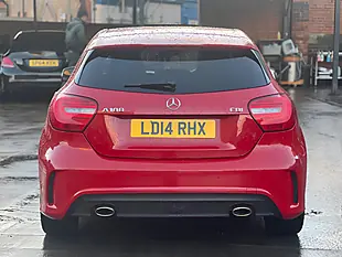 Used 2014 Mercedes-Benz a Class AMG Sport Red - Interior and Exterior details 8