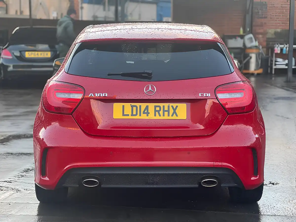 Used 2014 Mercedes-Benz a Class AMG Sport Red - Interior and Exterior details 8