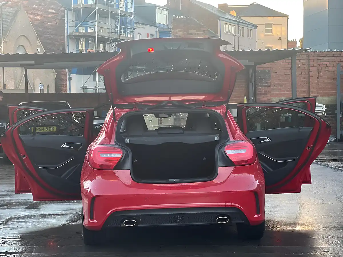 Used 2014 Mercedes-Benz a Class AMG Sport Red - Interior and Exterior details 9