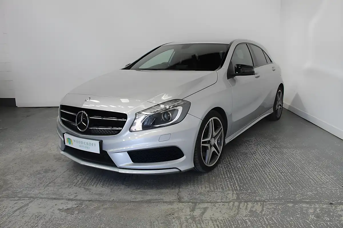 Used 2014 Mercedes-Benz a Class AMG Sport Silver - Interior and Exterior details 2
