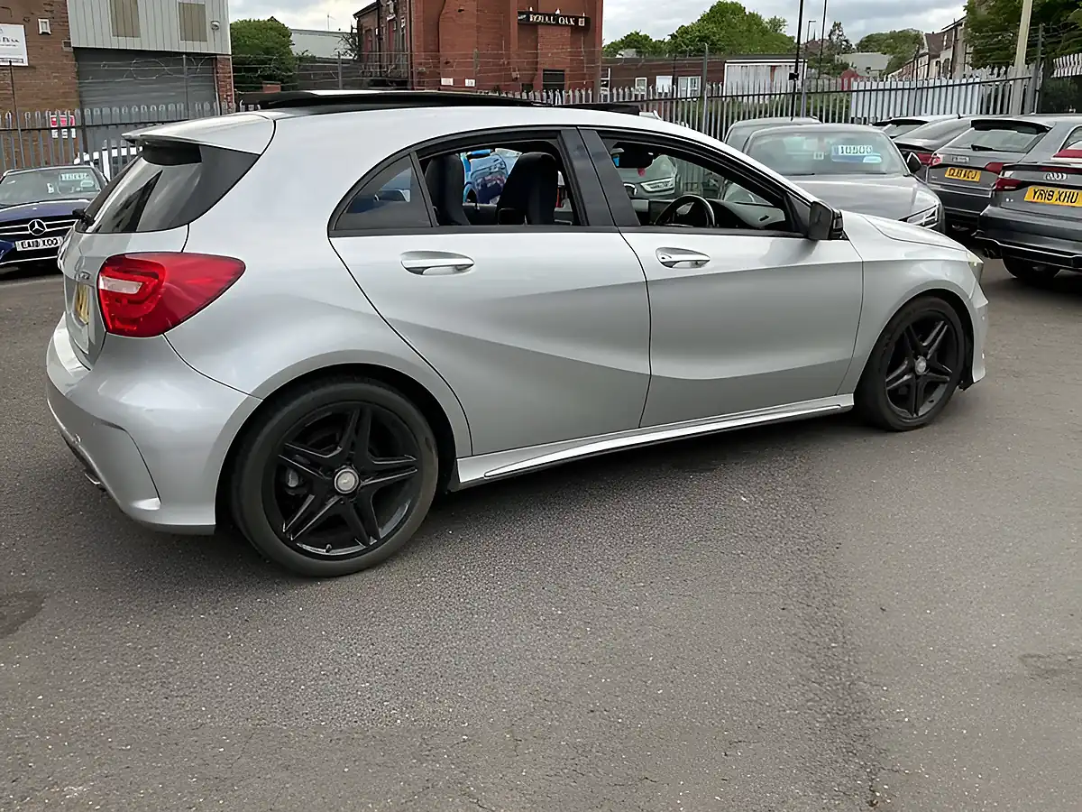 Used 2014 Mercedes-Benz a Class AMG Sport Silver - Interior and Exterior details 2