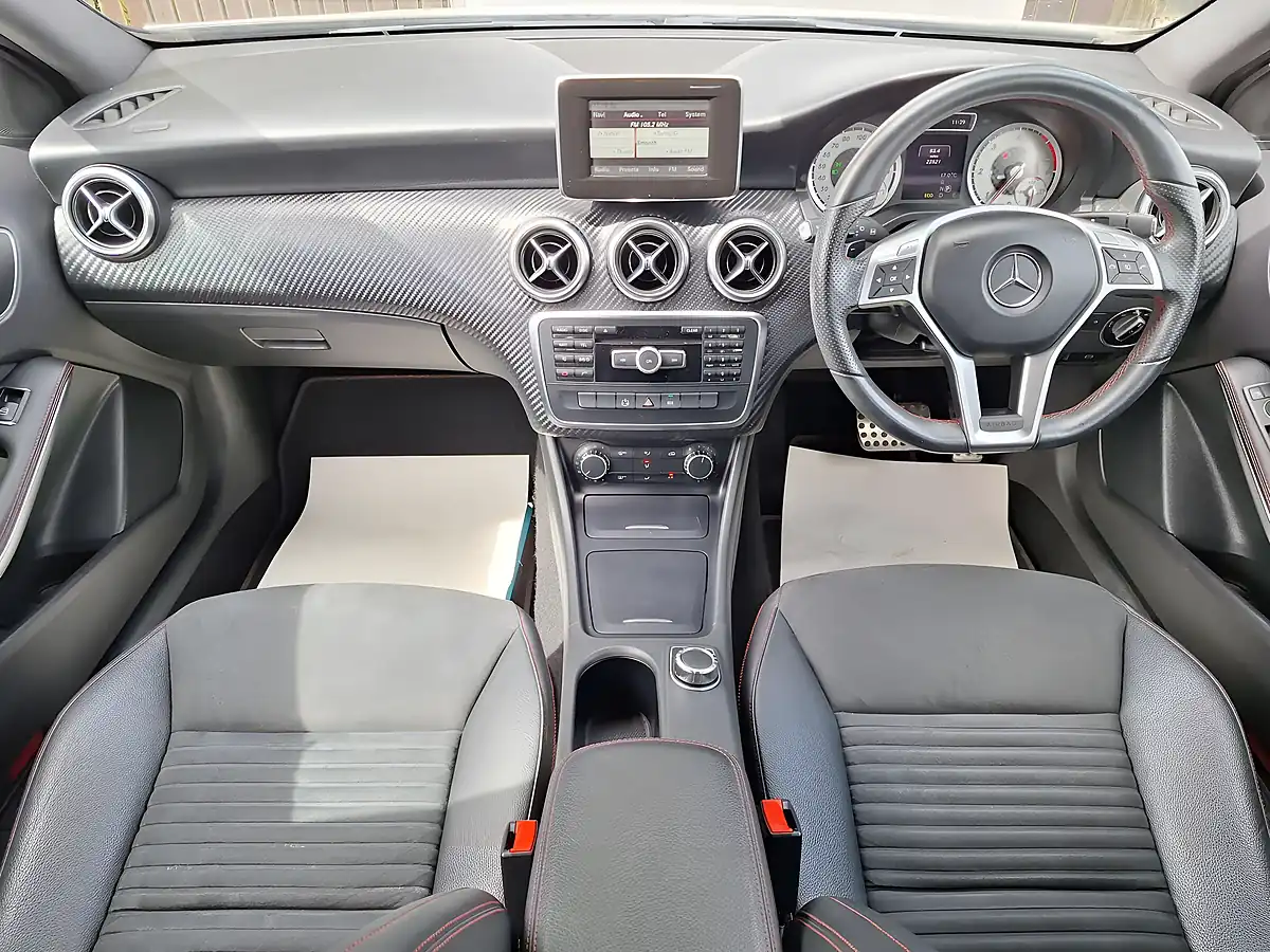 Used 2014 Mercedes-Benz a Class AMG Sport White - Interior and Exterior details 10