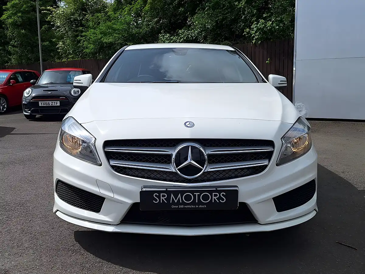 Used 2014 Mercedes-Benz a Class AMG Sport White - Interior and Exterior details 2