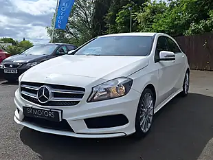 Used 2014 Mercedes-Benz a Class AMG Sport White - Interior and Exterior details 3