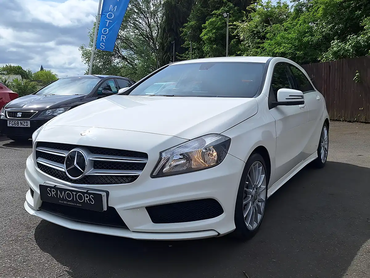 Used 2014 Mercedes-Benz a Class AMG Sport White - Interior and Exterior details 3