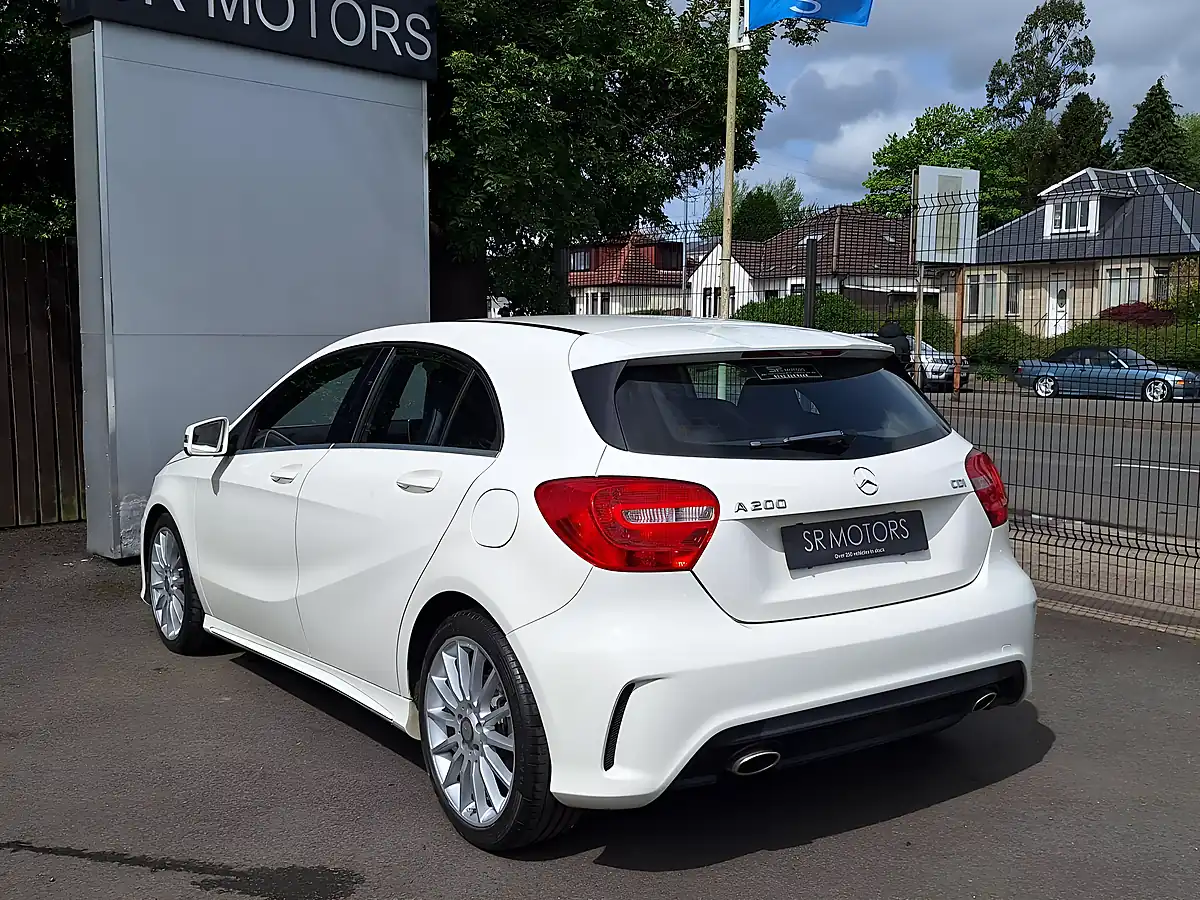 Used 2014 Mercedes-Benz a Class AMG Sport White - Interior and Exterior details 4