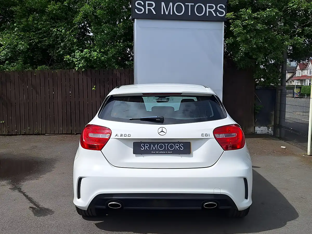 Used 2014 Mercedes-Benz a Class AMG Sport White - Interior and Exterior details 5