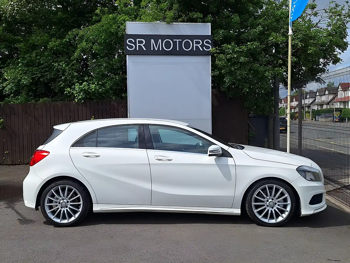 Used 2014 Mercedes-Benz a Class AMG Sport White - Interior and Exterior details 6