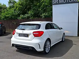 Used 2014 Mercedes-Benz a Class AMG Sport White - Interior and Exterior details 8