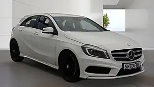 Used 2014 Mercedes-Benz a Class AMG Sport White - Interior and Exterior details 3