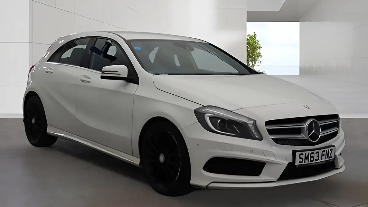 Used 2014 Mercedes-Benz a Class AMG Sport White - Interior and Exterior details 3