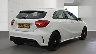 Used 2014 Mercedes-Benz a Class AMG Sport White - Interior and Exterior details 4