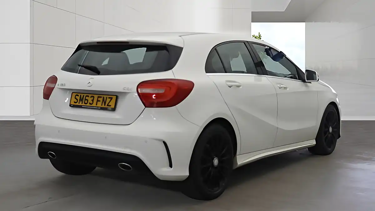 Used 2014 Mercedes-Benz a Class AMG Sport White - Interior and Exterior details 4