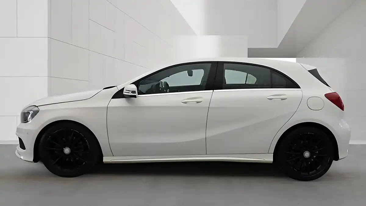 Used 2014 Mercedes-Benz a Class AMG Sport White - Interior and Exterior details 9