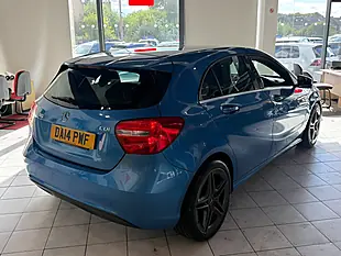 Used 2014 Mercedes-Benz a Class Eco Se Blue - Interior and Exterior details 11