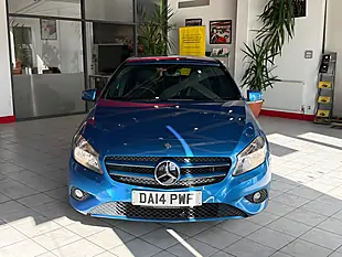 Used 2014 Mercedes-Benz a Class Eco Se Blue - Interior and Exterior details 4