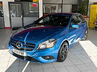 Used 2014 Mercedes-Benz a Class Eco Se Blue - Interior and Exterior details 5