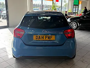Used 2014 Mercedes-Benz a Class Eco Se Blue - Interior and Exterior details 9