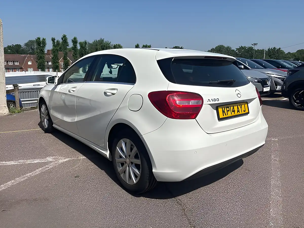 Used 2014 Mercedes-Benz a Class Se White - Interior and Exterior details 2