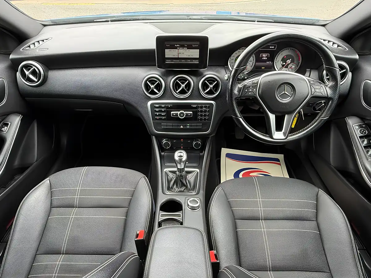 Used 2014 Mercedes-Benz a Class Sport Blue - Interior and Exterior details 10