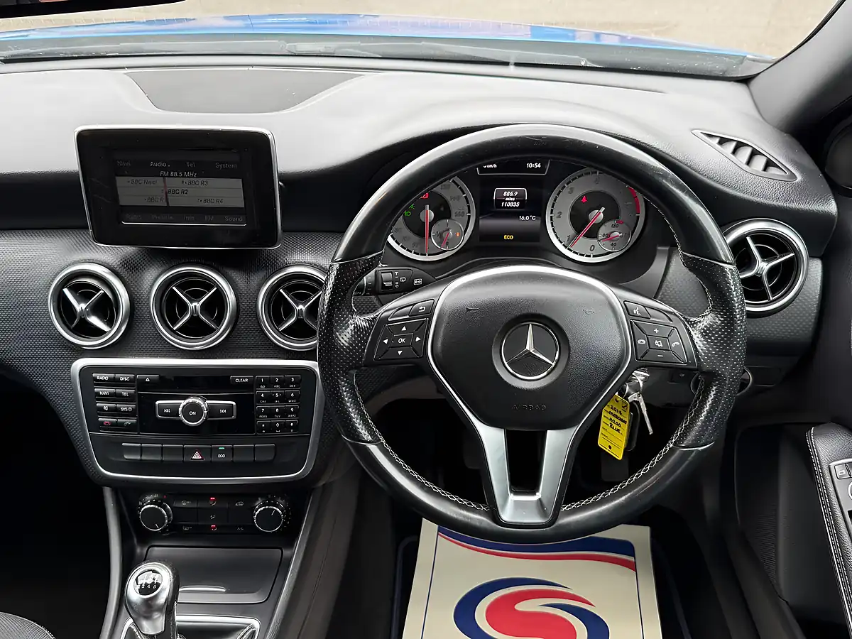 Used 2014 Mercedes-Benz a Class Sport Blue - Interior and Exterior details 11