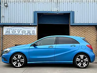 Used 2014 Mercedes-Benz a Class Sport Blue - Interior and Exterior details 5