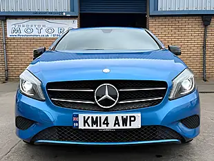 Used 2014 Mercedes-Benz a Class Sport Blue - Interior and Exterior details 7