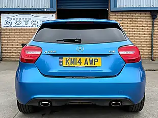 Used 2014 Mercedes-Benz a Class Sport Blue - Interior and Exterior details 8