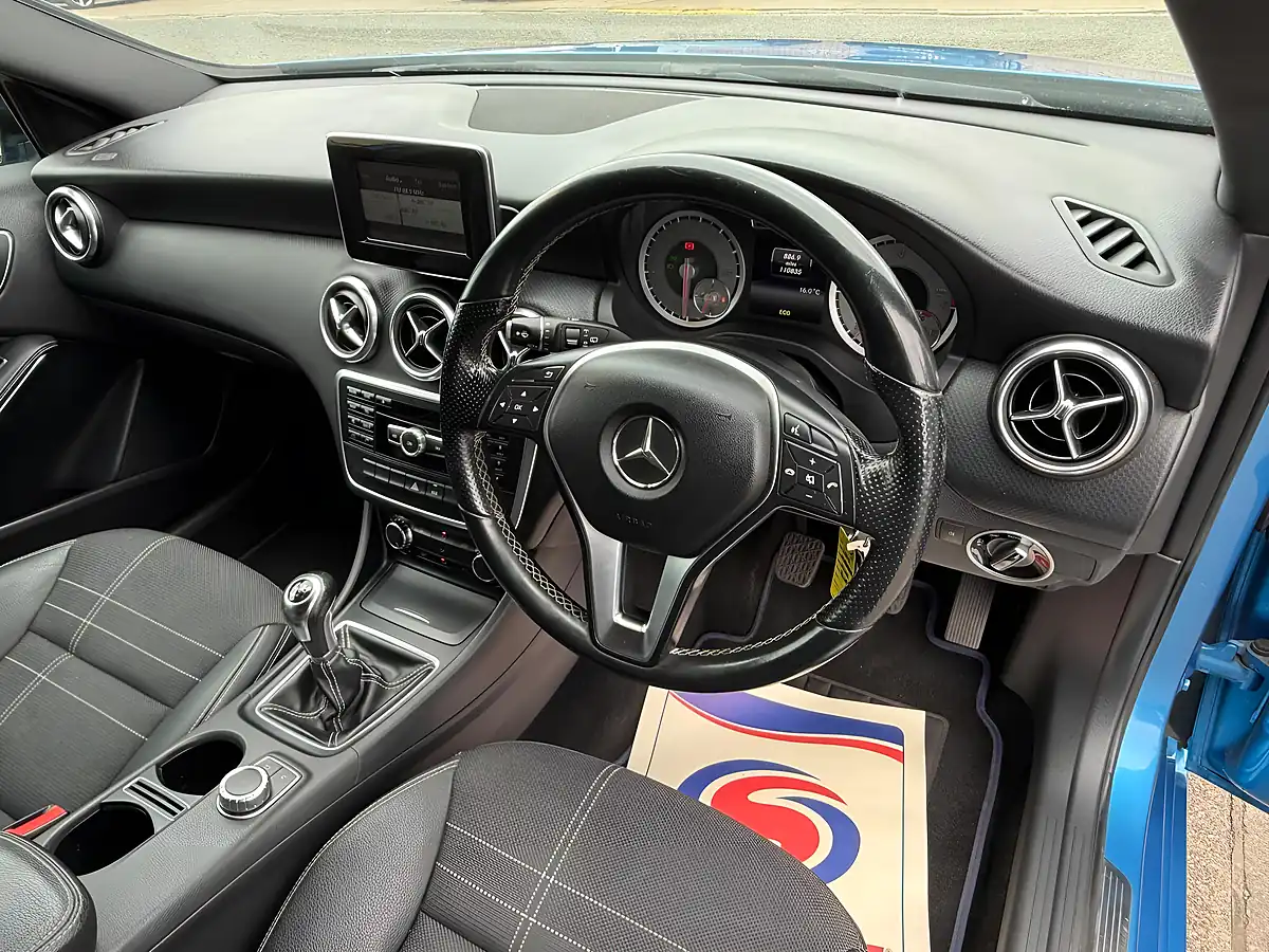Used 2014 Mercedes-Benz a Class Sport Blue - Interior and Exterior details 9