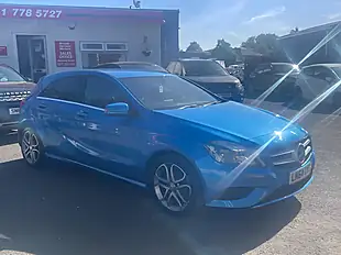 Used 2014 Mercedes-Benz a Class Sport Blue - Interior and Exterior details 10