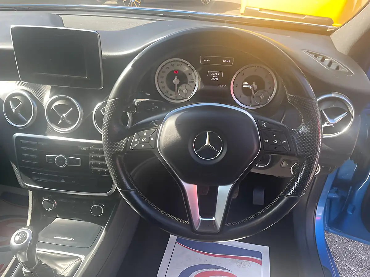 Used 2014 Mercedes-Benz a Class Sport Blue - Interior and Exterior details 14