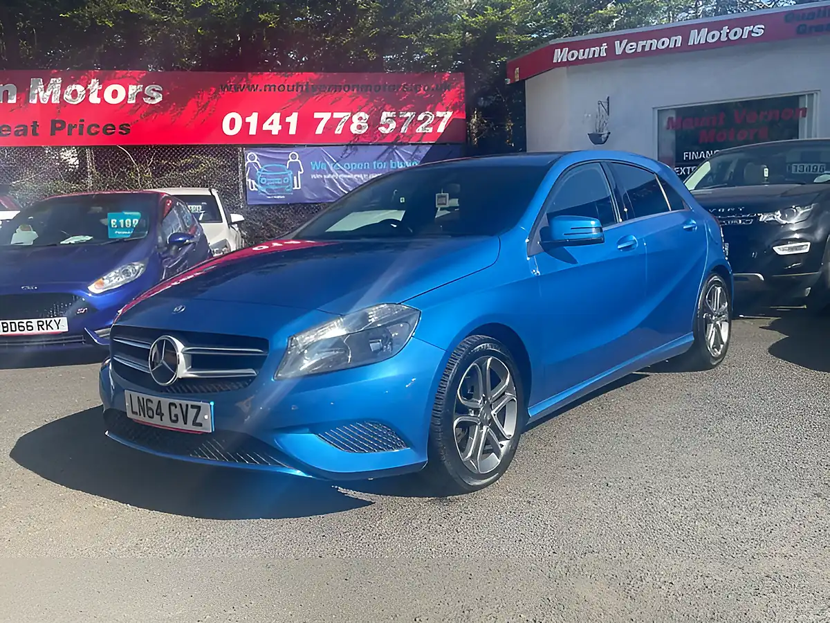 Used 2014 Mercedes-Benz a Class Sport Blue - Interior and Exterior details 4