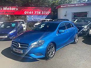 Used 2014 Mercedes-Benz a Class Sport Blue - Interior and Exterior details 5