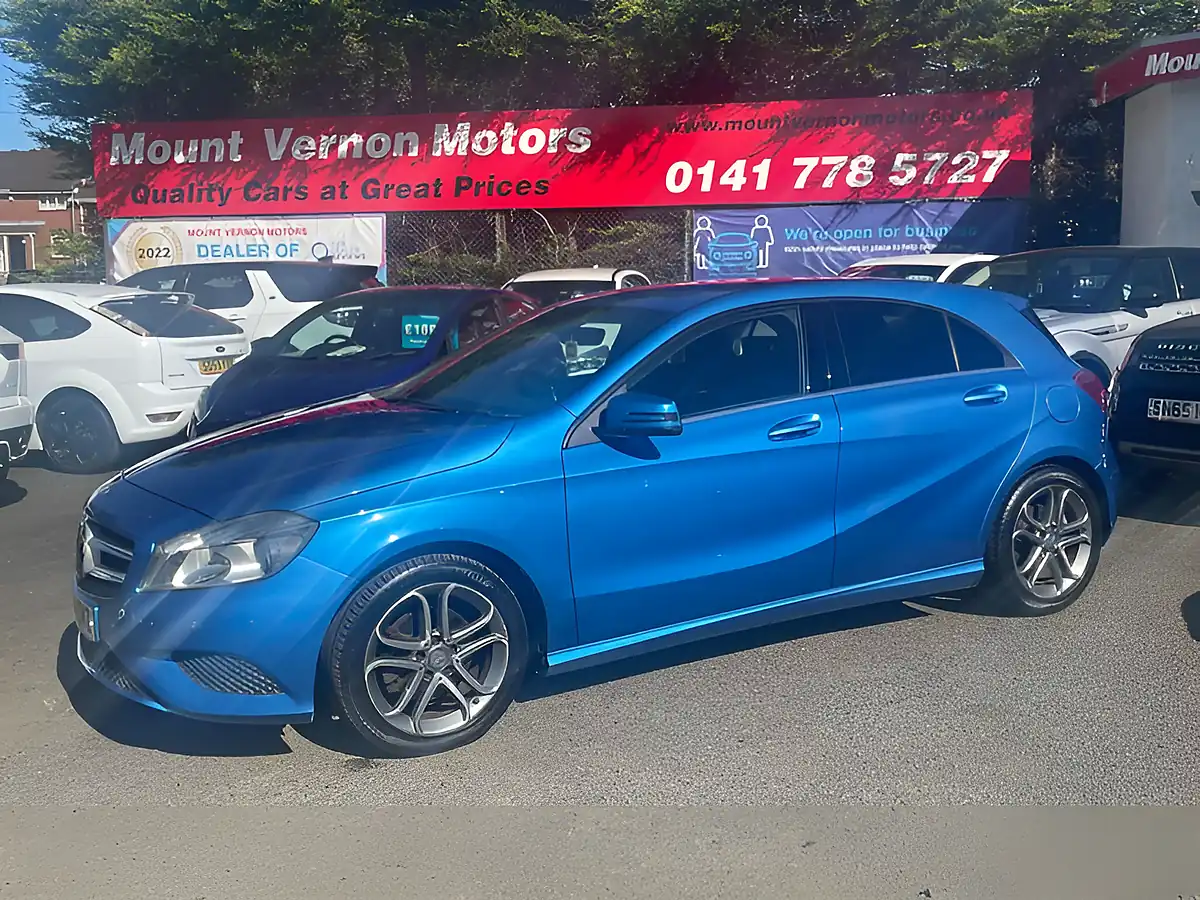 Used 2014 Mercedes-Benz a Class Sport Blue - Interior and Exterior details 6