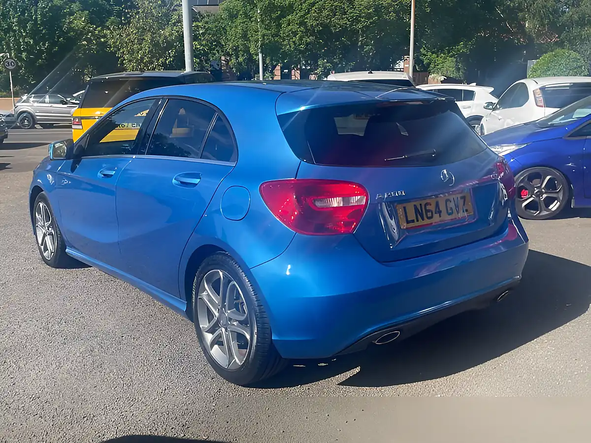 Used 2014 Mercedes-Benz a Class Sport Blue - Interior and Exterior details 7