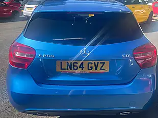 Used 2014 Mercedes-Benz a Class Sport Blue - Interior and Exterior details 8