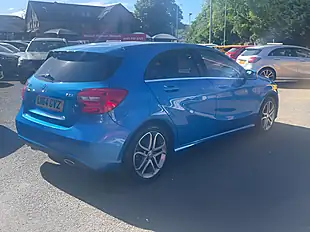 Used 2014 Mercedes-Benz a Class Sport Blue - Interior and Exterior details 9