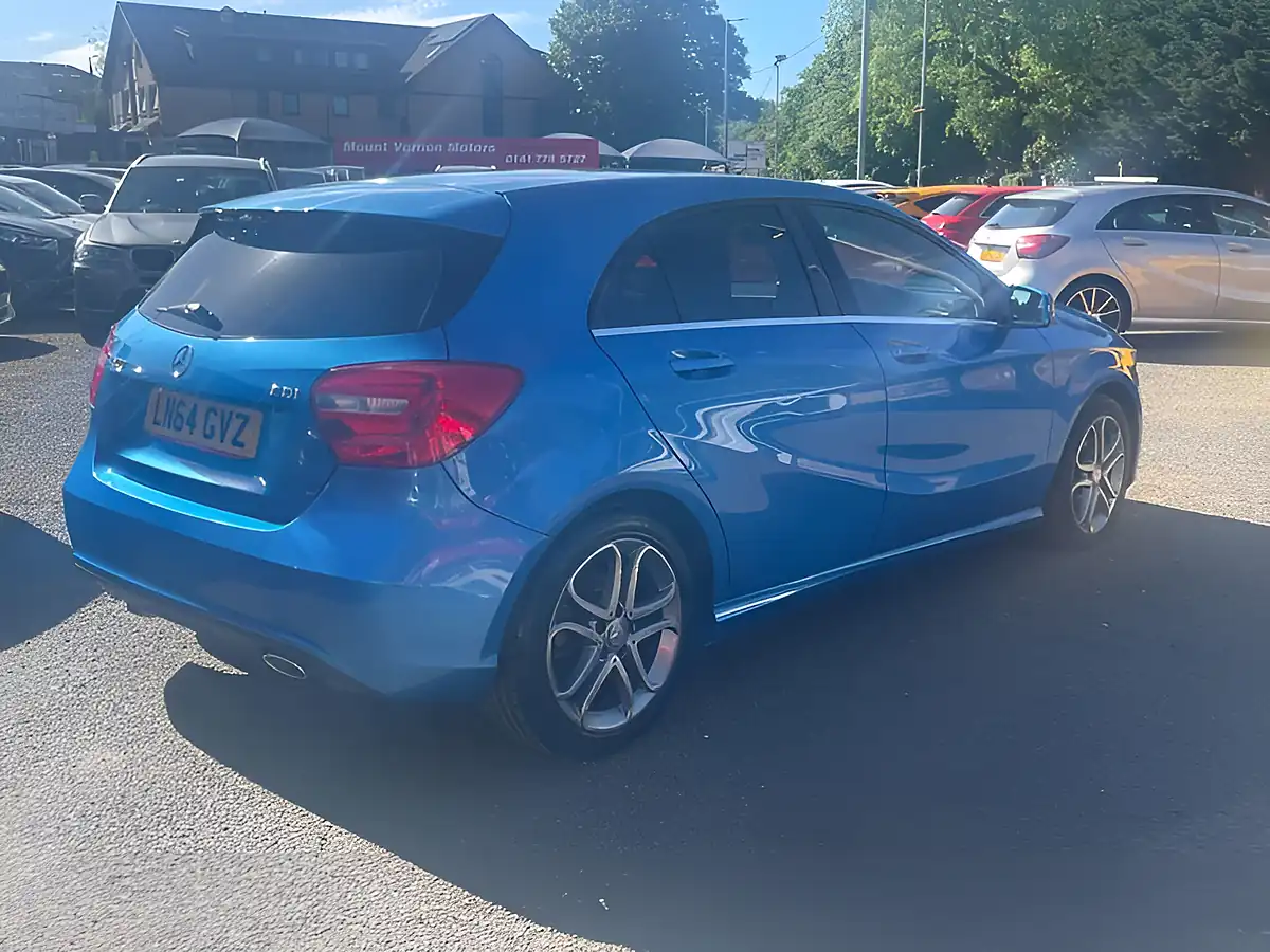 Used 2014 Mercedes-Benz a Class Sport Blue - Interior and Exterior details 9
