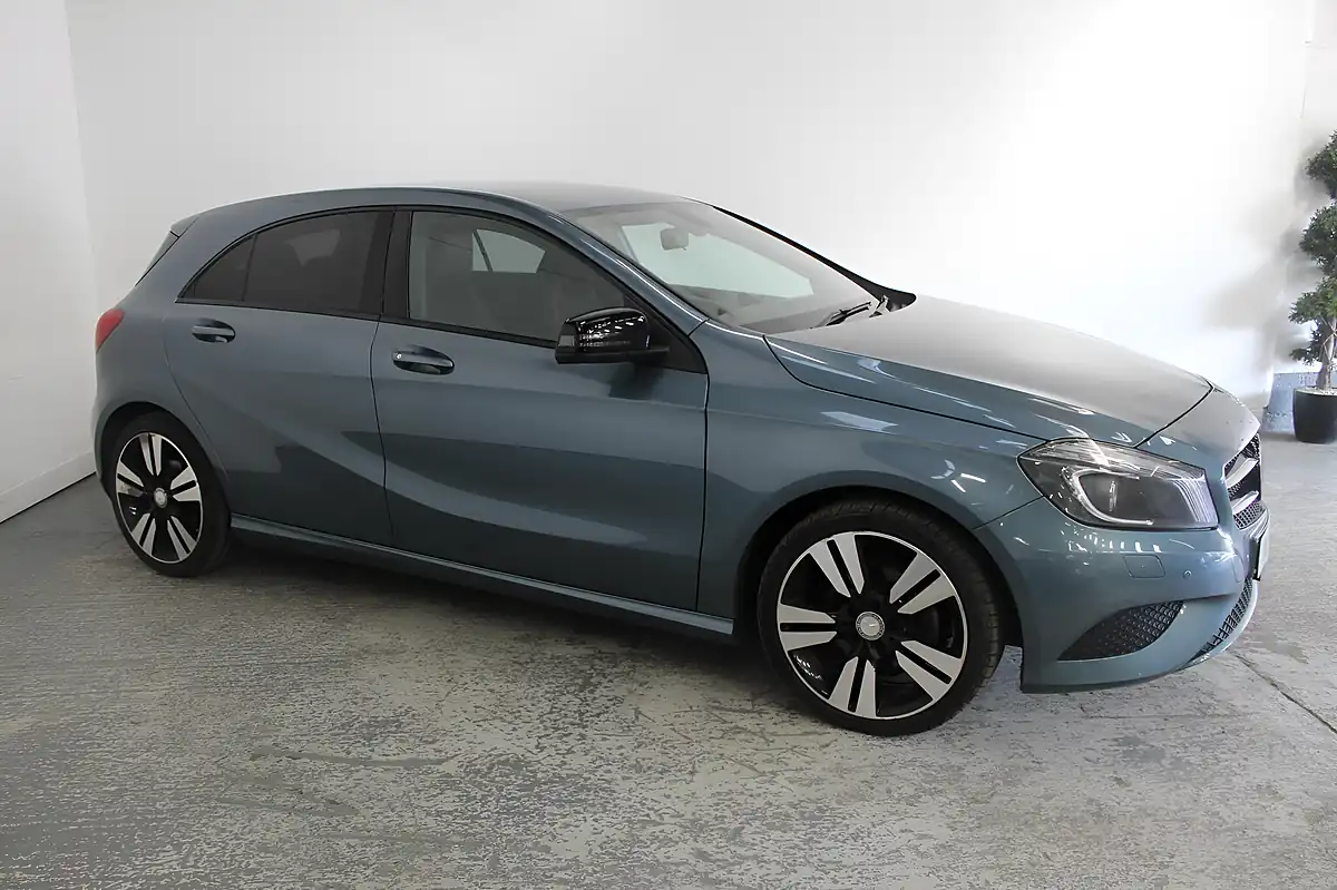 Used 2014 Mercedes-Benz a Class Sport Blue - Interior and Exterior details 3
