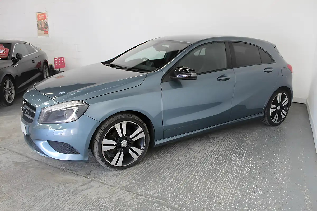 Used 2014 Mercedes-Benz a Class Sport Blue - Interior and Exterior details 4