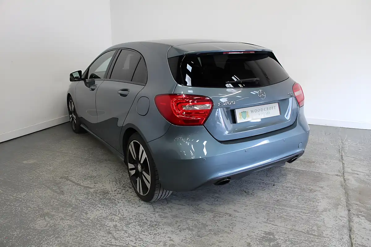 Used 2014 Mercedes-Benz a Class Sport Blue - Interior and Exterior details 5