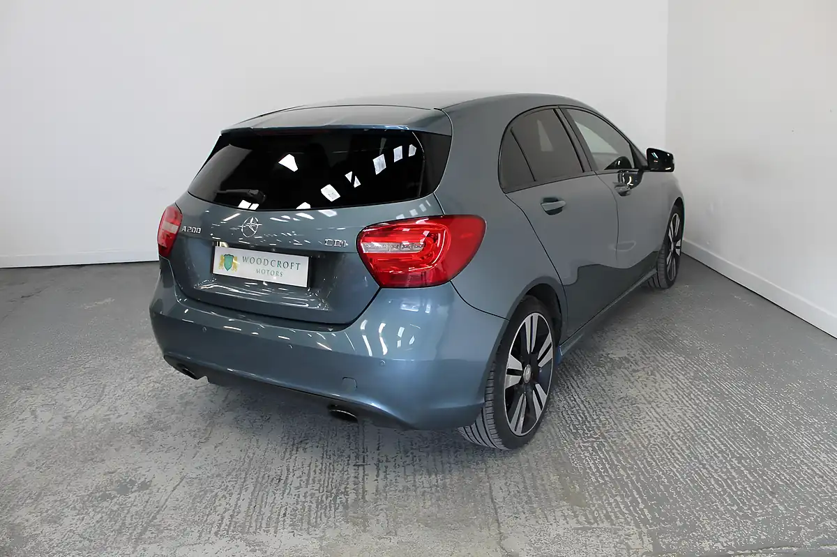 Used 2014 Mercedes-Benz a Class Sport Blue - Interior and Exterior details 6