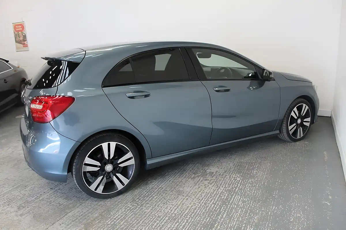 Used 2014 Mercedes-Benz a Class Sport Blue - Interior and Exterior details 8