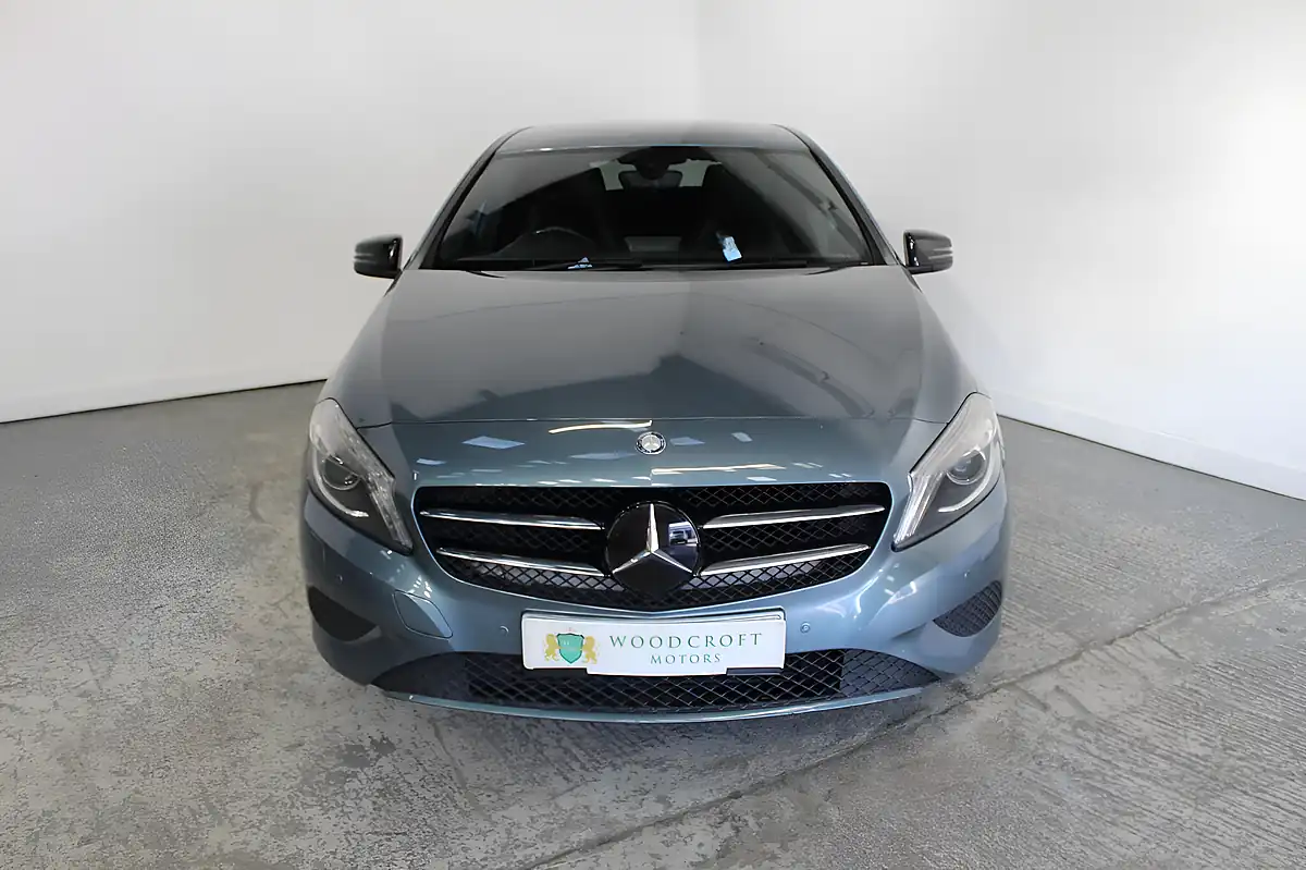 Used 2014 Mercedes-Benz a Class Sport Blue - Interior and Exterior details 9