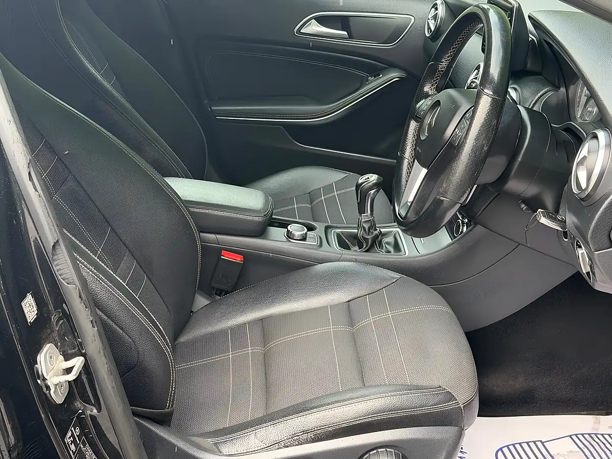 Used 2014 Mercedes-Benz a Class Sport Cosmos Black - Interior and Exterior details 12
