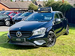 Used 2014 Mercedes-Benz a Class Sport Cosmos Black - Interior and Exterior details 4