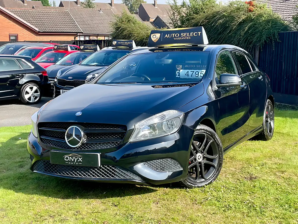 Used 2014 Mercedes-Benz a Class Sport Cosmos Black - Interior and Exterior details 4