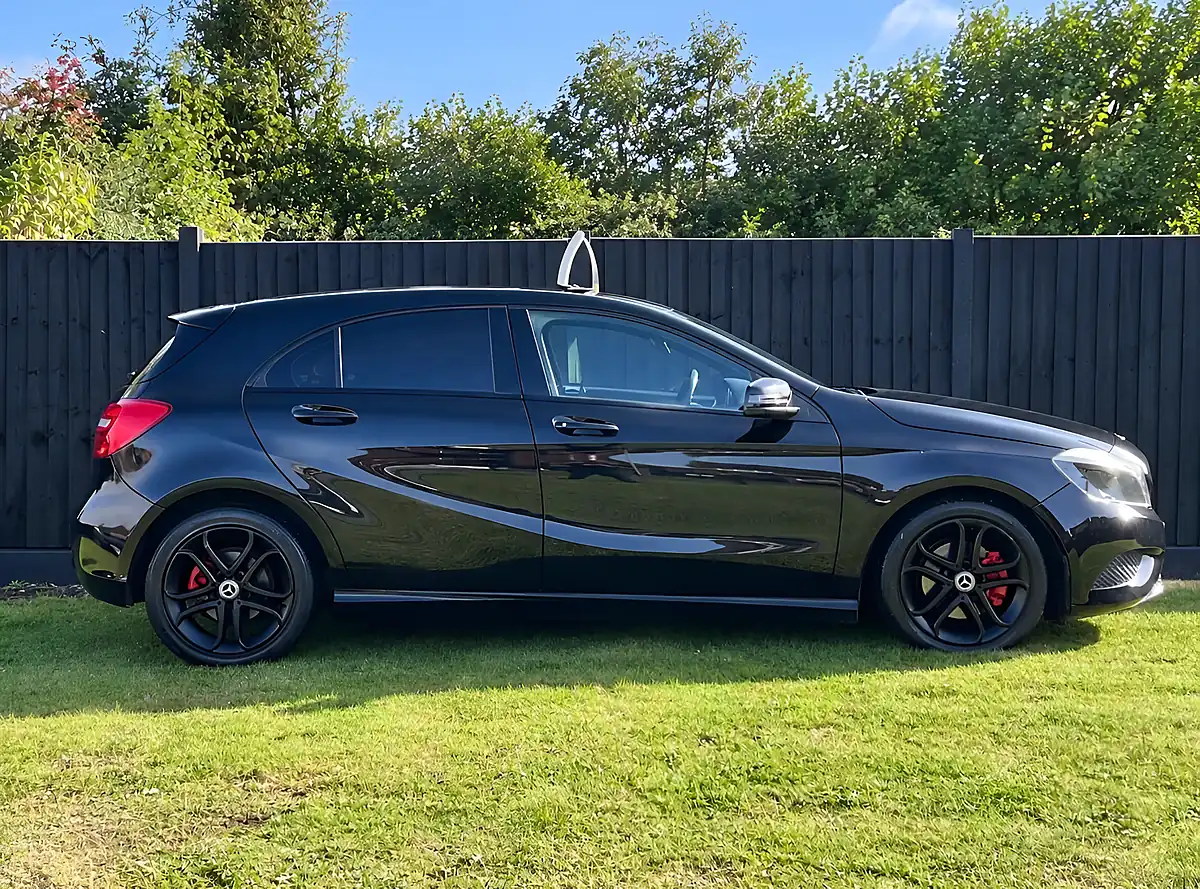 Used 2014 Mercedes-Benz a Class Sport Cosmos Black - Interior and Exterior details 8