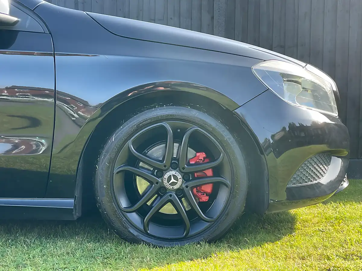 Used 2014 Mercedes-Benz a Class Sport Cosmos Black - Interior and Exterior details 9
